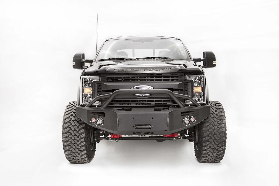 Product of Fab Fours FS17-A4152-1 Premium Steel Matte Powder Coated Bumper 