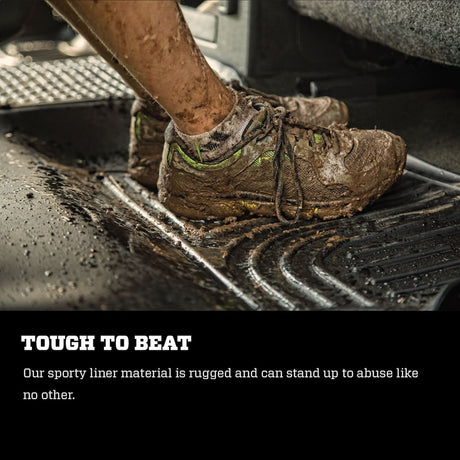 Product of Husky Liner WeatherBeater™ 14181 Black Thermoplastic Polyolefin (TPO) Floor Liner 