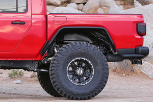Product of Fabtech Motorsports FTS24248 Non-Exposed Fasteners Black Fender Flare - Set Of 2 