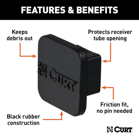 Curt 22271 Trailer Hitch Cover||22271_3008x1990_Fa.Jpg||86||c9322271||1020653