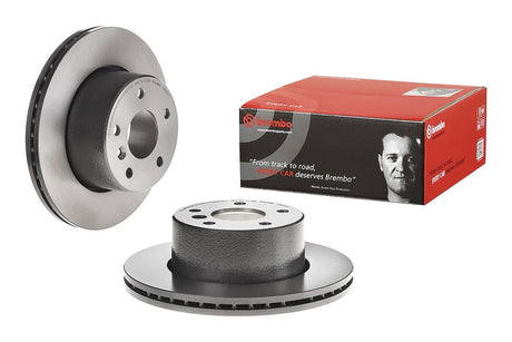 Product of Brembo 09A22911C02 Vented 1 Piece Brake Rotor 