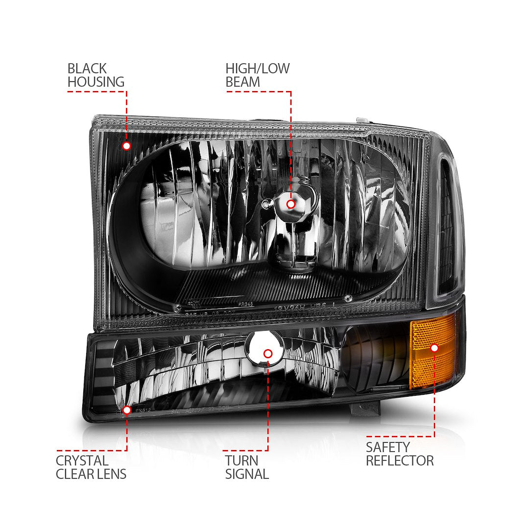 Product of Anzo Usa 111080 Headlight Assembly