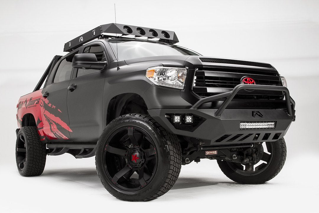 Product of Fab Fours TT14-D2852-1 Vengeance Steel Powder Coated Bumper 