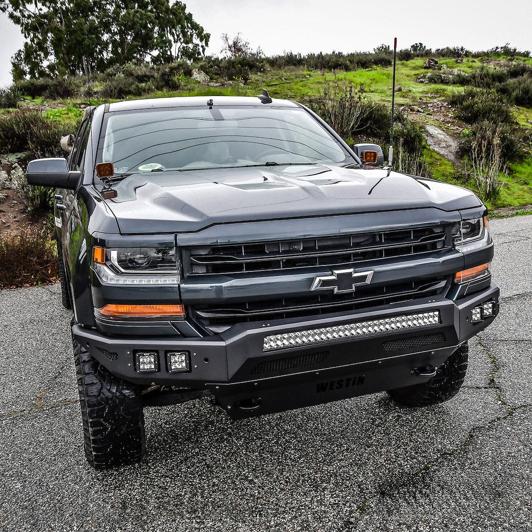 Product of Westin Automotive 58-41005 Pro-Mod Steel Textured Electro Coated Bumper 