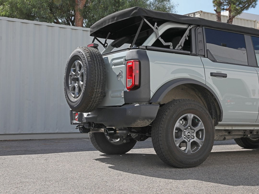 Product of Advanced FLOW Engineering 49-33137-B Vulcan Axle-Back System Single Exhaust System Kit 