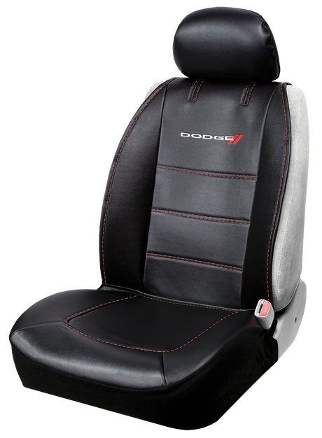 Product of Plasticolor 008627R01 Deluxe Black Leather Seat Cover 