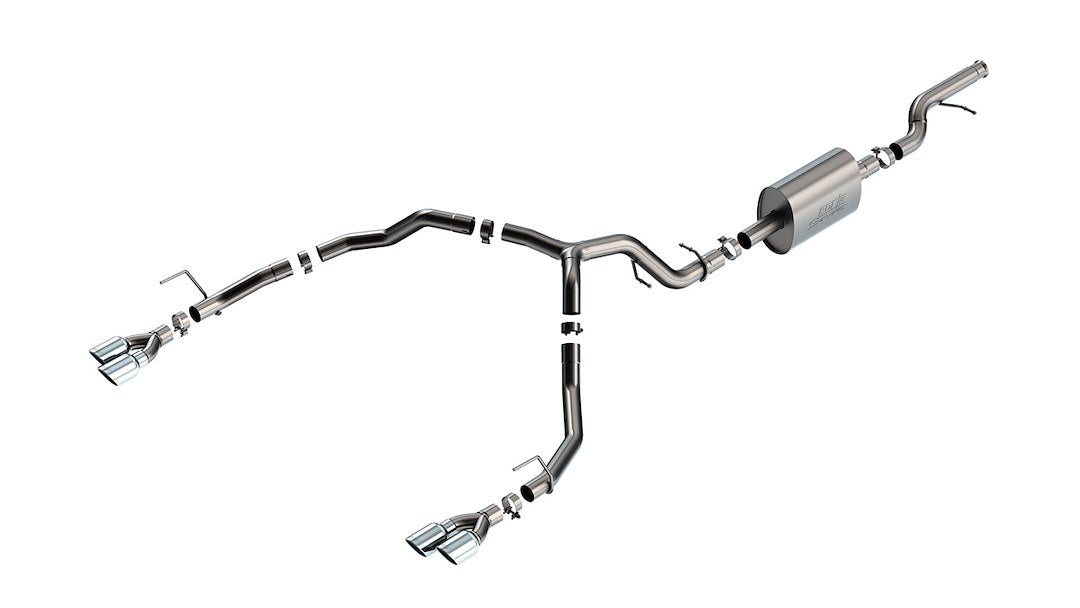 Product of Borla 140857 S-Type Cat Back System Single Exhaust System Kit 