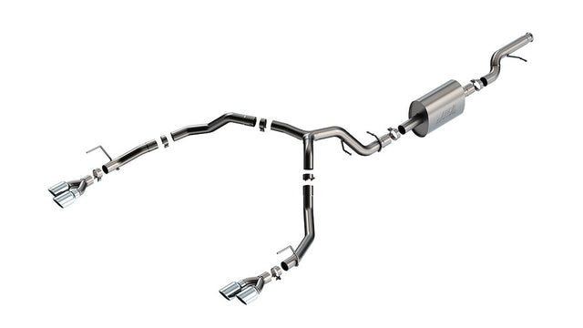 Product of Borla 140857 S-Type Cat Back System Single Exhaust System Kit 