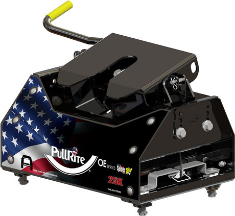 Product of PullRite 1800 Fixed 25000 Pound 4-Way Fifth Wheel Trailer Hitch 