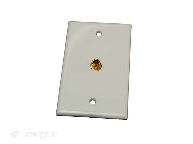 Rv Designer T141 Tv Cable Entry Plate||t141webready.Jpg||85||r6rt141||890875