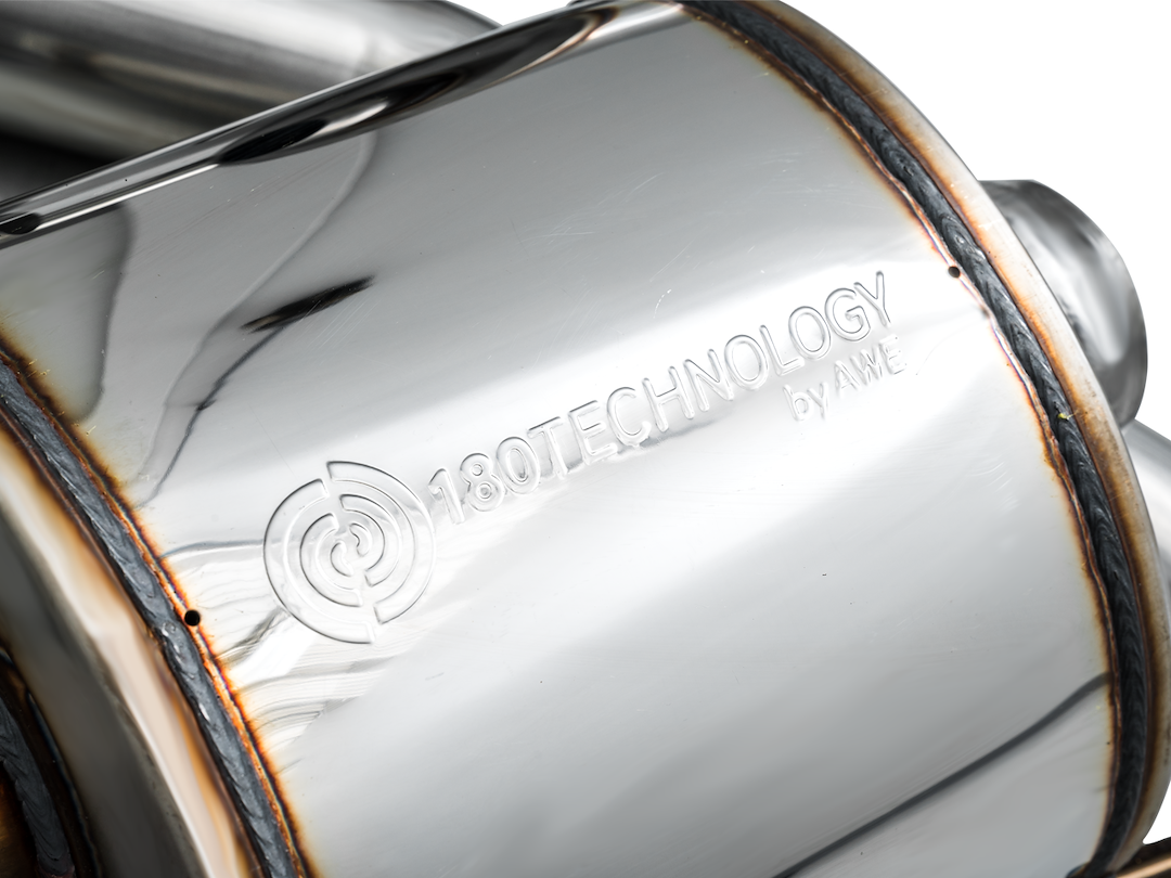Product of AWE Tuning 3015-31003 Touring Edition Cat-Back System Dual Exhaust System Kit 