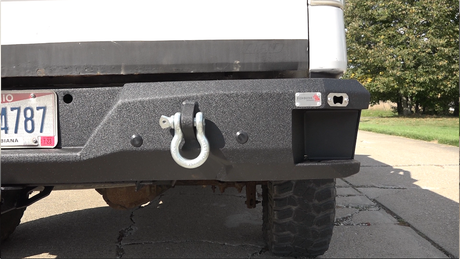 Product of Fishbone Offroad FB22356 Steel Powder Coated Bumper 