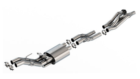 Product of Borla 60737 ATAK ® Series Cat Back System Dual Exhaust System Kit 