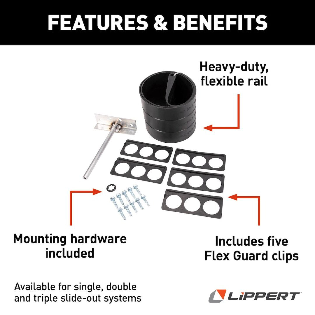 Product of Lippert Components 1346291 Slide Out Wiring Guard