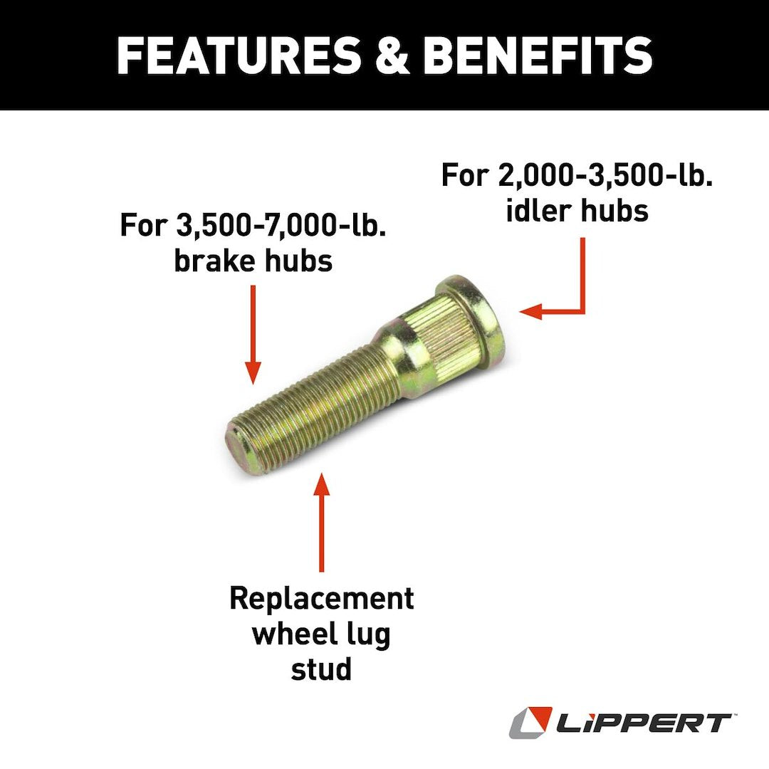 Lippert Components 121803 Wheel Stud||121803_1.Jpg||85||m6v121803||995794