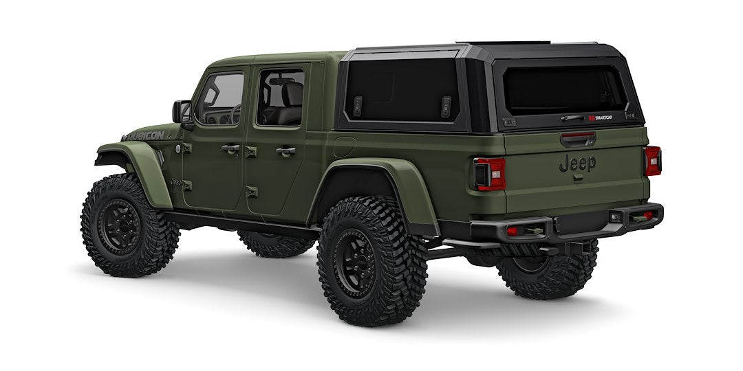 Smartcap Ev0601-Mb Truck Cap||smartcap Evo Jeep Gladiator Ev0601_Mb 1 Rear.Jpg||86||rsiev0601mb||1756330