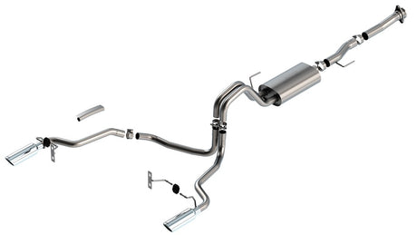 Product of Borla 140868 S-Type Cat Back System Single Exhaust System Kit 