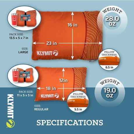 Klymit 12dror01d Pillow||12dror01d_1.Jpg||86||kly12dror01d||871440