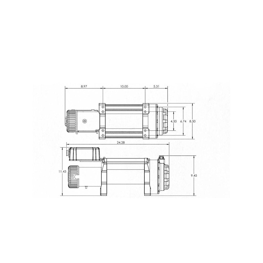 Product of Superwinch 1518000 18000 Pound Vehicle Recovery Winch 