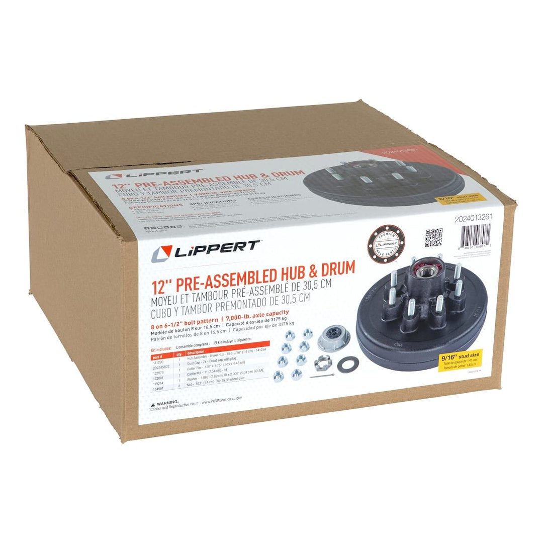 Lippert Components 2024013261 Trailer Brake Hub Assembly||2024013261_4.Jpg||89||m6v2024013261||1603881