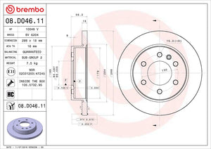 Brembo 08d04611c02 Brake Rotor||08d04611c02_1.Jpg||86||brm08d04611||1684163