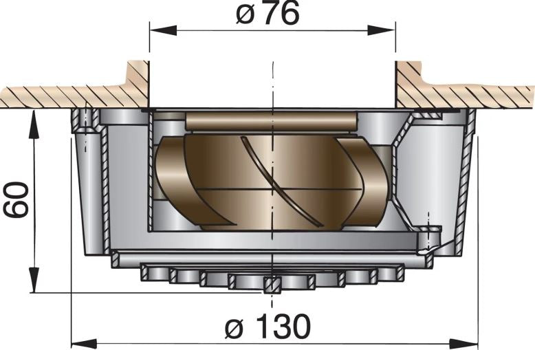 Product of Vetus Fan12 Boat Hatch Vent