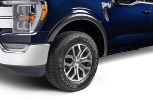 Product of Bushwacker 20962-02 Non-Exposed Fasteners Black Fender Flare - Set Of 4 
