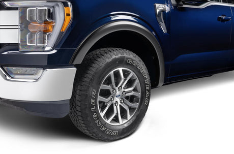 Product of Bushwacker 20962-02 Non-Exposed Fasteners Black Fender Flare - Set Of 4 