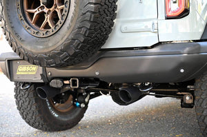 Product of Gibson Exhaust 69551B Black Elite Series Cat-Back System Single Exhaust System Kit 