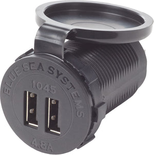 Blue Sea 1045-Bss Usb Outlet||1045-Bss_1.Jpg||86||b6z1045bss||1217639