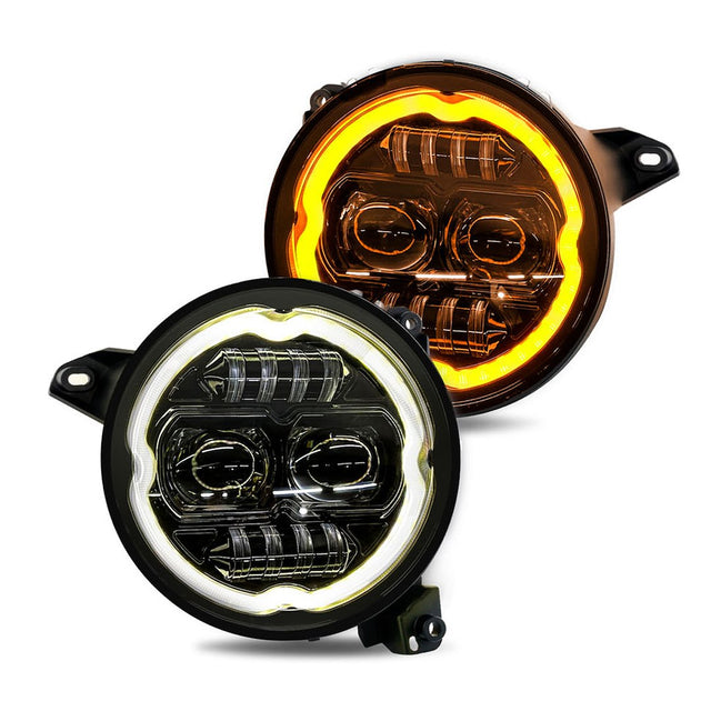 Race Sport Lighting Rs9rgbw Headlight Assembly||||85||rslrs9rgbw||1916722