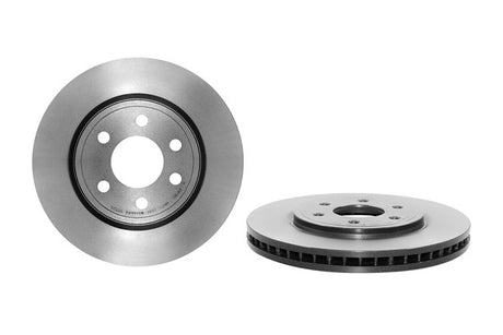 Product of Brembo 09B55211C02 Vented 1 Piece Brake Rotor 