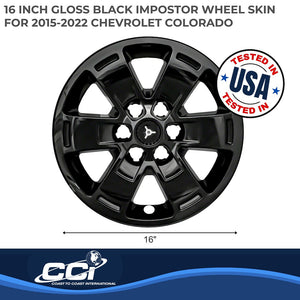 Product of Coast To Coast IWCIMP444BLK Black Set Of 4 