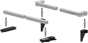 Product of PullRite 3122 Bolt-On Fifth Wheel Trailer Hitch Mount Kit 