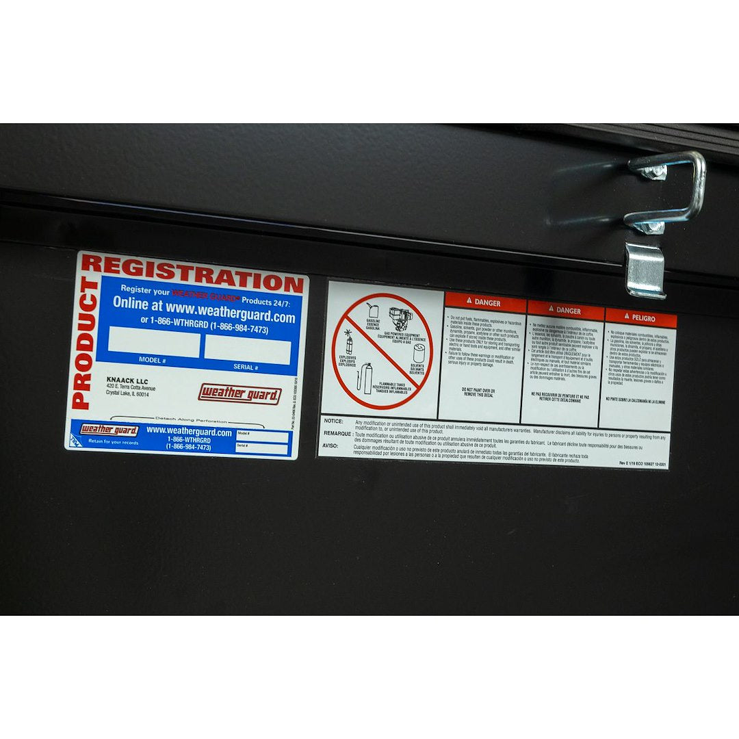 Product of Weather Guard (Werner) 116-5-04 Extra Wide Toolbox 