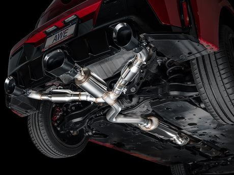 Product of AWE Tuning 3015-53472 Touring Edition Cat-Back System Single Exhaust System Kit 