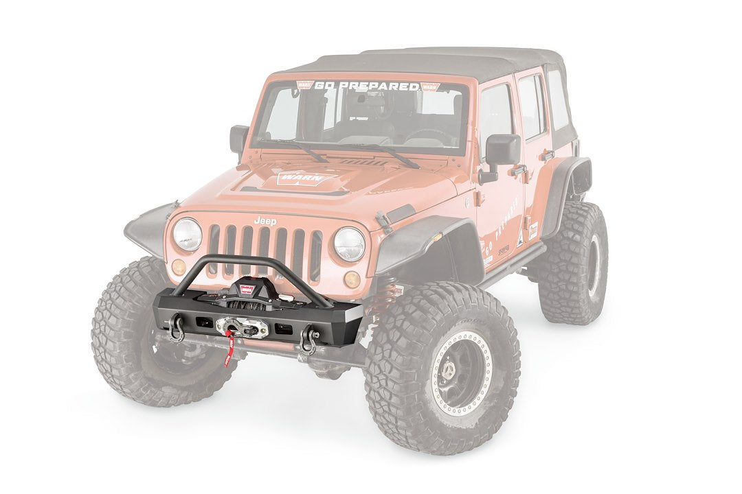 Product of Warn 101450 Elite Series Steel Powder Coated Bumper 