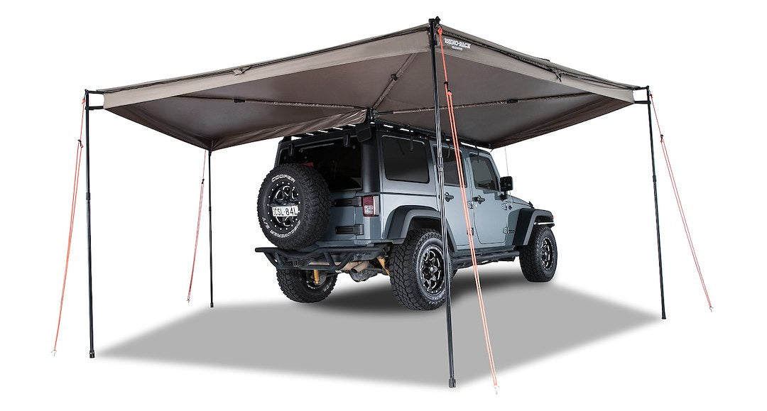 Product of Rhino-Rack USA 33200 SUV/Pickup Overlanding Manual Awning , Gray Solid 