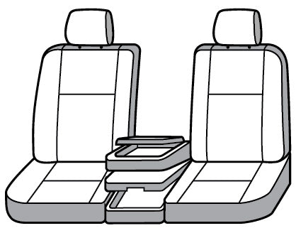 Product of Covercraft SSC3484CAGY Carhartt® SeatSaver® Carhartt Gravel 1000 Denier Nylon Seat Cover 