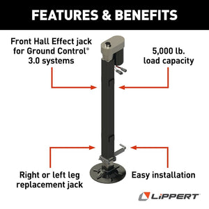 Lippert Components 305340 Leveling Jack||305340_3.Jpg||88||m6v305340||1006176