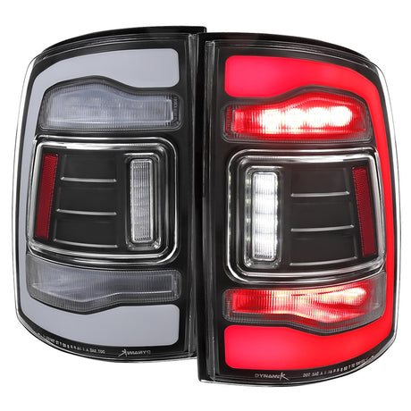 Product of Spec-D Tuning LT-RAM13JMLED-SQ-RS Tail Light Assembly 