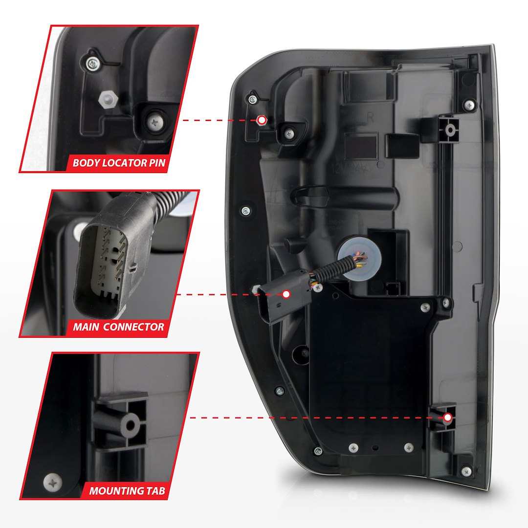 Product of ANZO USA 311446 Tail Light Assembly 