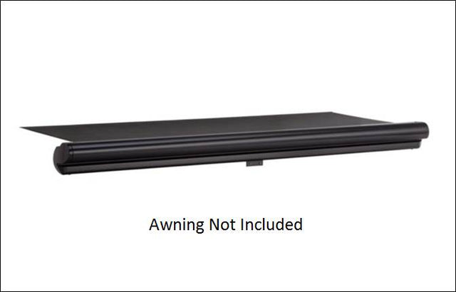 Product of Dometic T3106802FJ.600 Black/ Gray/ Silver RV Slide-Out Vinyl Awning Fabric 