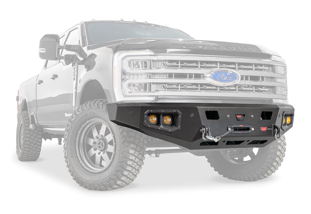Product of Warn 110629 Steel Powder Coated Bumper 