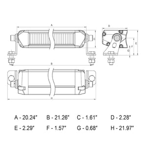 Product of ARC Lighting 61033 Light Bar 