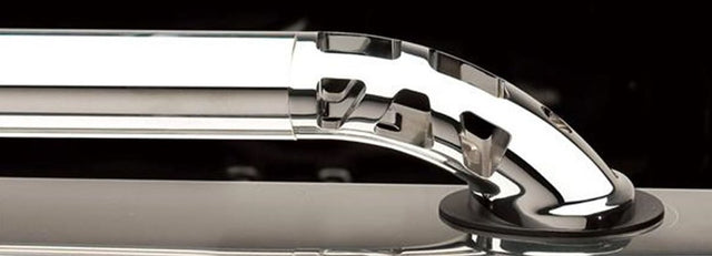 Product of Putco 89857GM Silver Polished Round Tube Bed Side Rail 