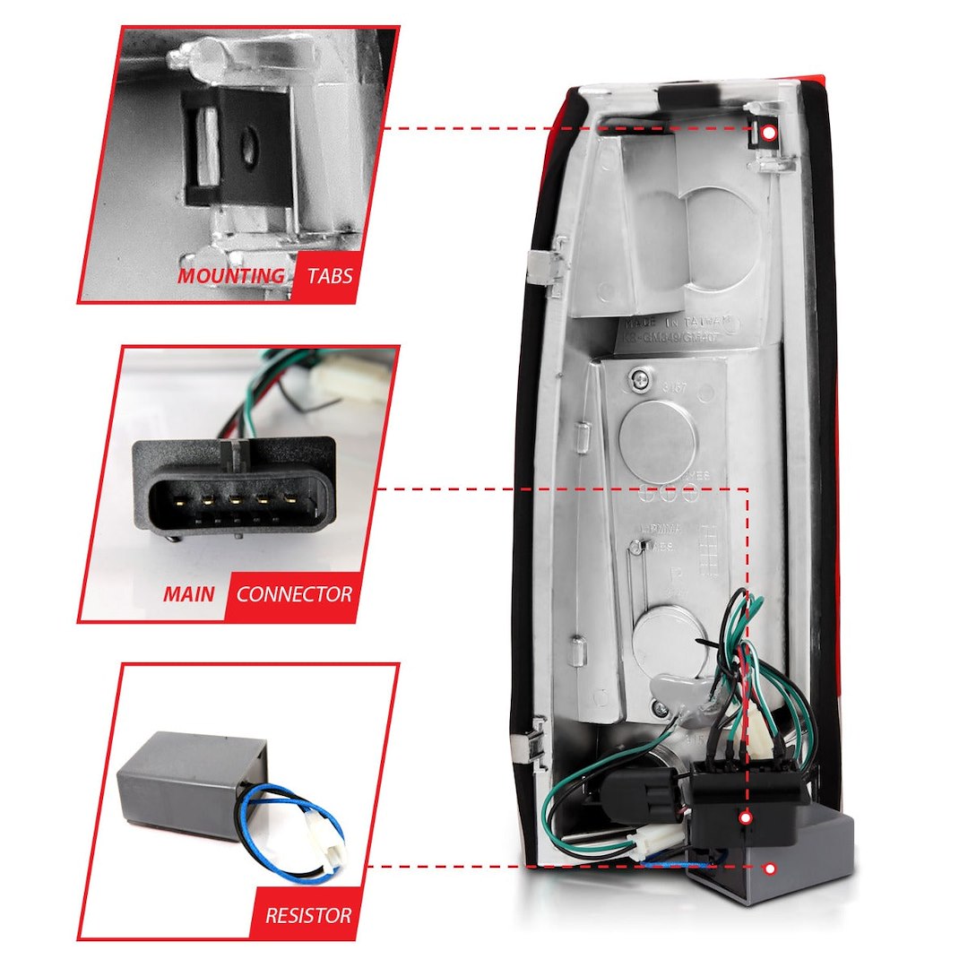 Product of ANZO USA 311004 G2 Series Tail Light Assembly 