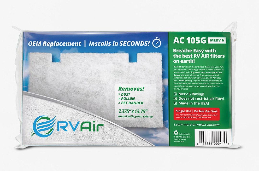 Rv Air Ac 105g Air Conditioner Filter||ac 105g_1.Jpg||86||rvrac105g||855447