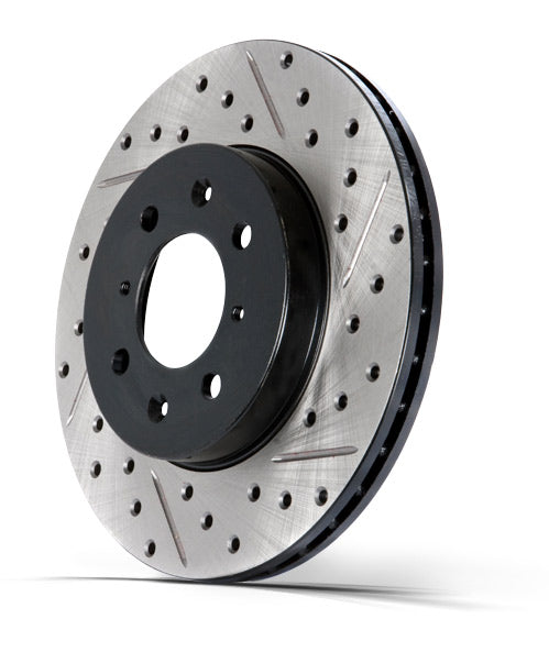 Product of Stop Tech/ Power Slot 127.62058R SportStop ® Drilled And Slotted Drilled And Slotted 1-Piece Brake Rotor 