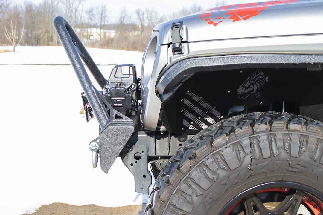 Product of Fishbone Offroad FB22343 Bull Bar  with skid plate 